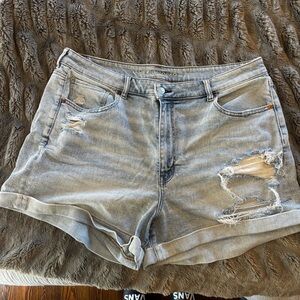American Eagle festival shorts